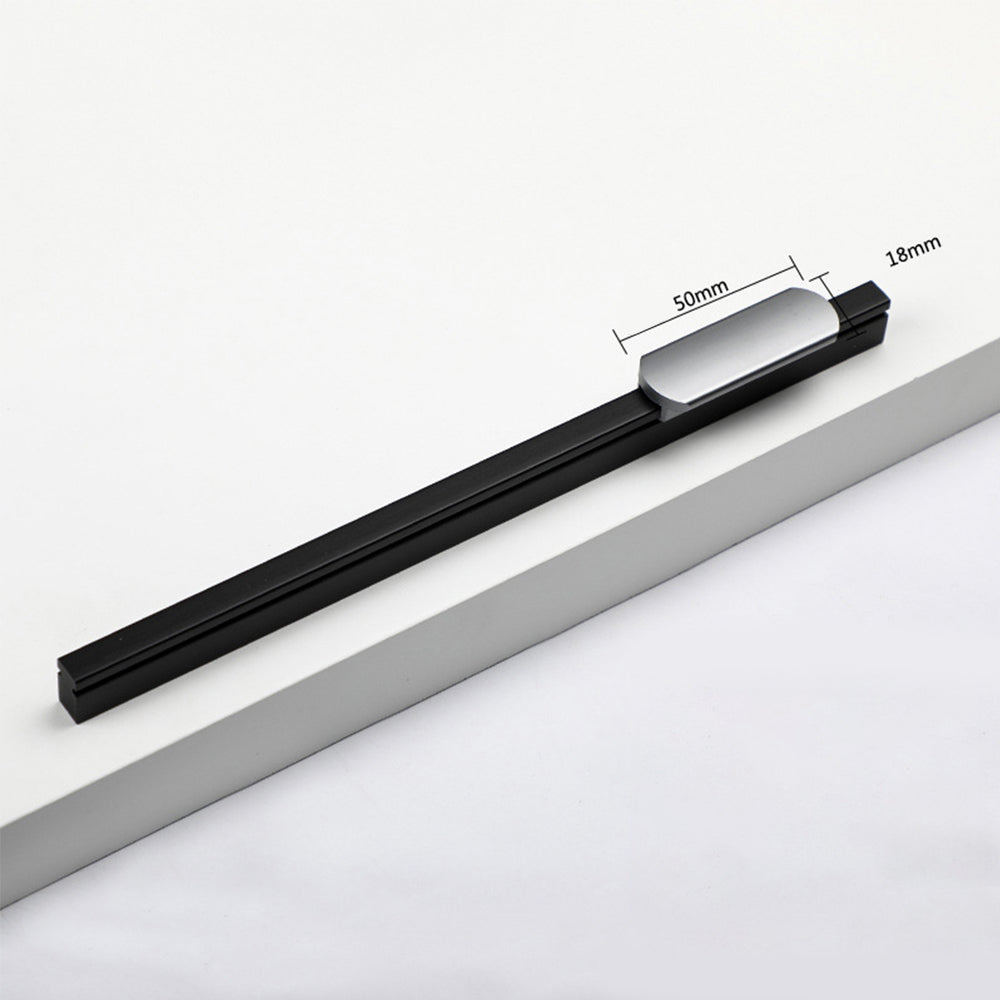 Aluminum Decotative Cabinet Pull Closet Door Hardware Handles for Furniture Cabinet