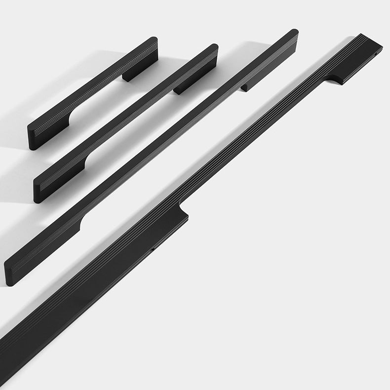 Aluminum Alloy Extended Cabinet Handles Drawer Knobs for Kitchen
