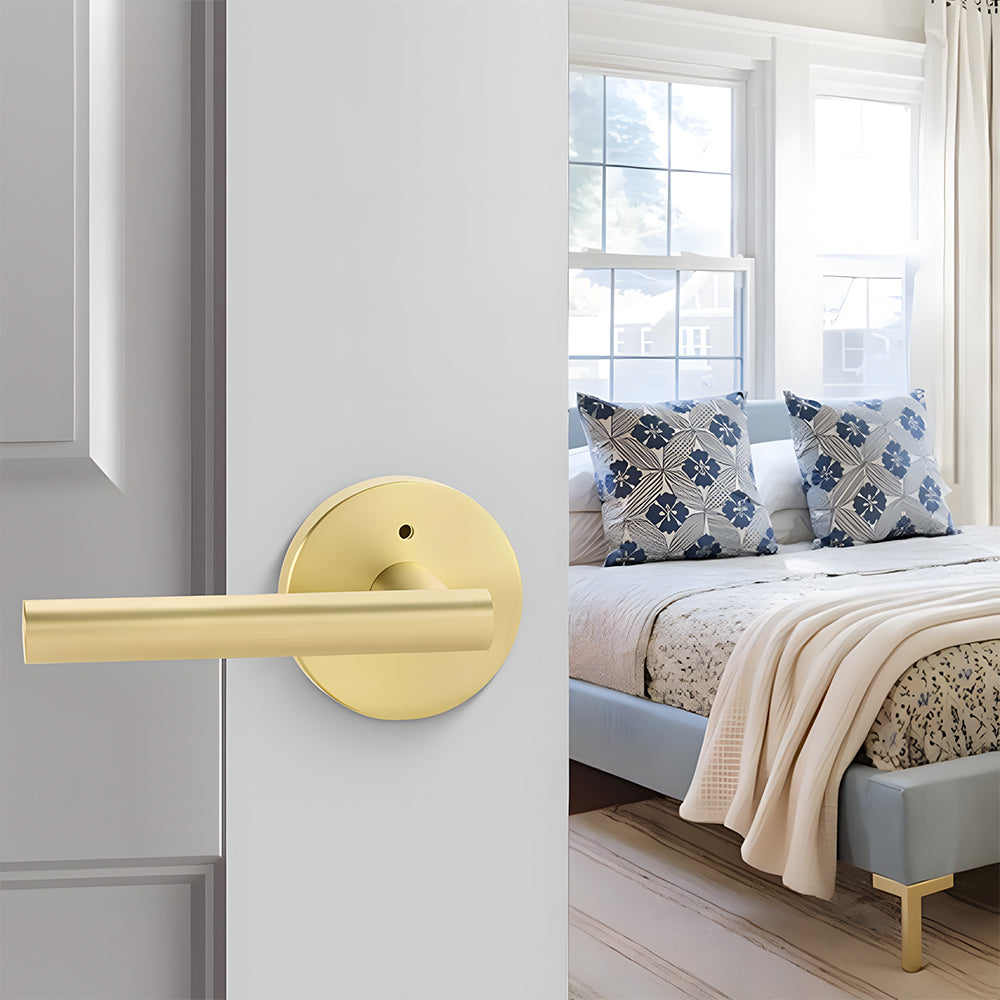 Zinc Alloy Heavy Door Handle Interior Door Levers for Bedroom