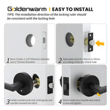 Round Interior Door Levers Handles