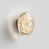 Acrylic round wall light