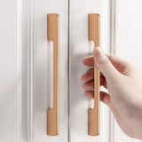 Solid Aluminum Alloy Modern Black Long Cabinet and Drawer Handles
