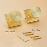 Dummy Square Door Knobs for Storage Room Pantry Doors