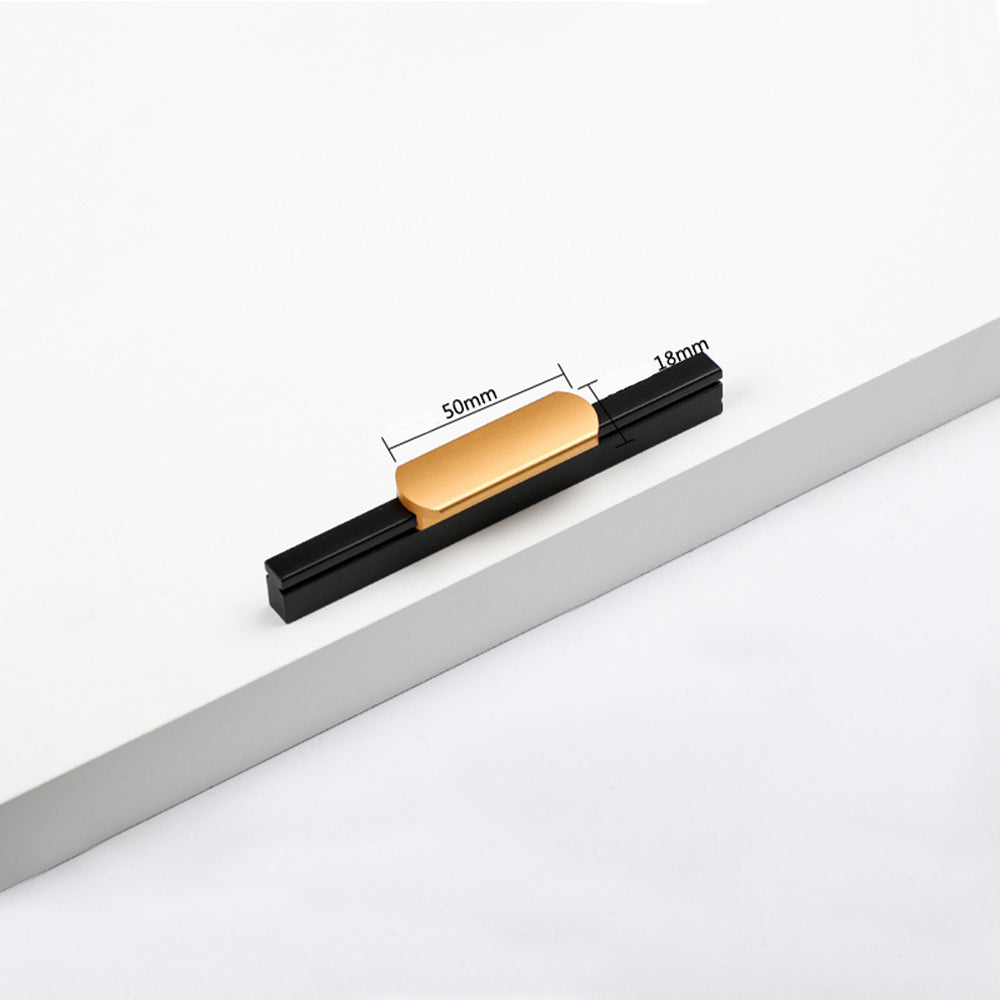 Aluminum Decotative Cabinet Pull Closet Door Hardware Handles for Furniture Cabinet