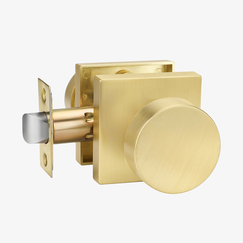 Heavy Duty Square Door Knobs for Closet Doors Hallway Bathroom