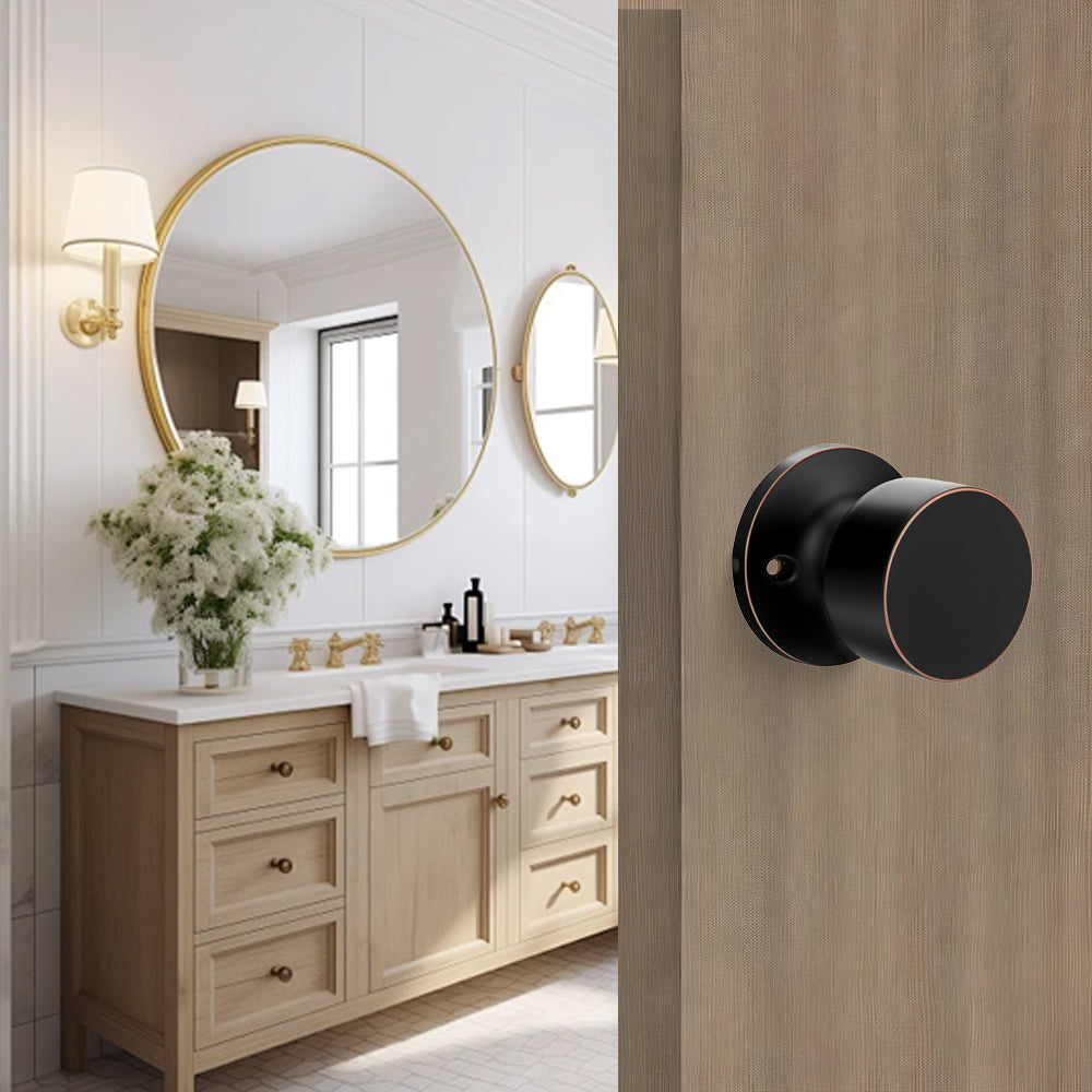 Interior Bulk Door Knob for Bedroom or Bathroom