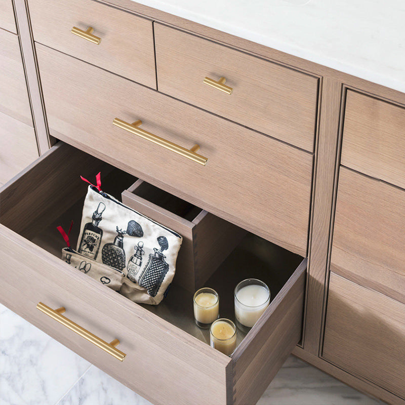 Brushed Gold Euro Style Cabinet Handles