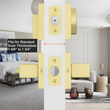 Exterior Entry Door Lock Handleset with Deadbolt