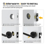 Zinc Alloy Closet Door Lever Handles for Hallway Doors