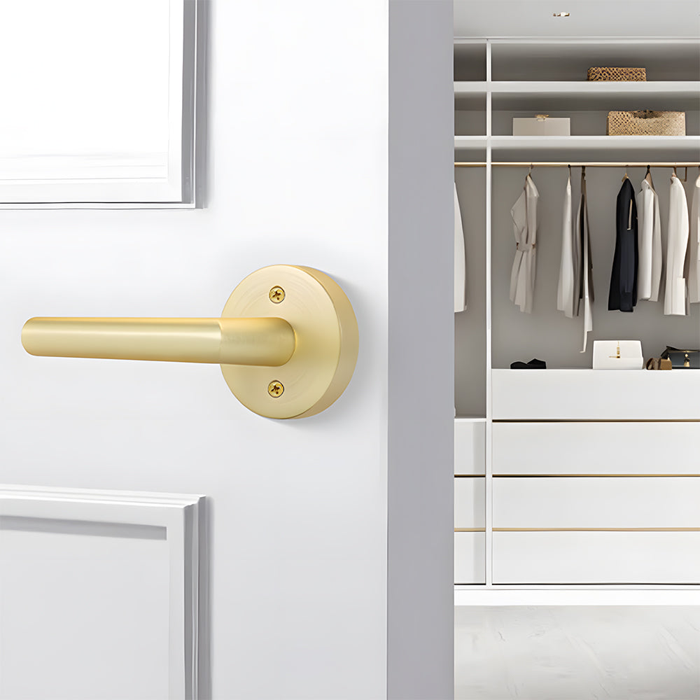 Zinc Alloy Closet Door Lever Handles for Hallway Doors