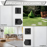 Exterior Enrty Door Knobs Locks Set with Deadbolt