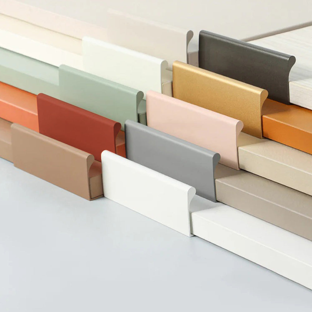 Colorful Refined Cabinet Edge Pulls For Kitchen