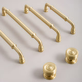 Luxury Brass Wardrobe Handles And Knobs