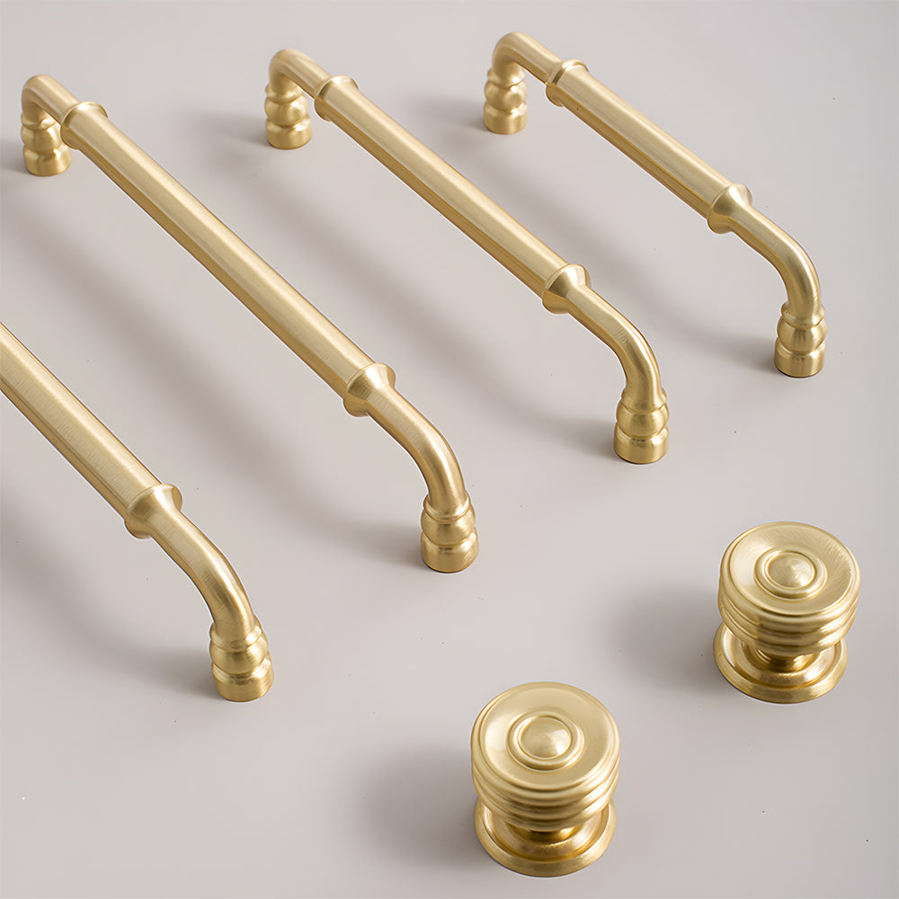 Luxury Brass Wardrobe Handles And Knobs