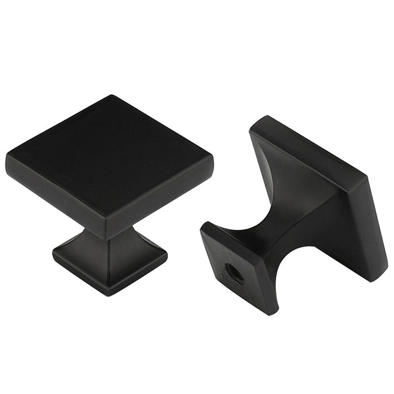 Square Zinc Alloy Kitchen Cabinet Knobs