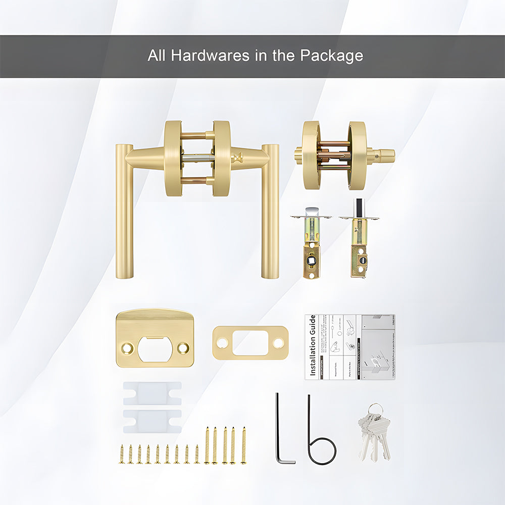 Entry Door Handle with Deadbolt Front Door Locksets