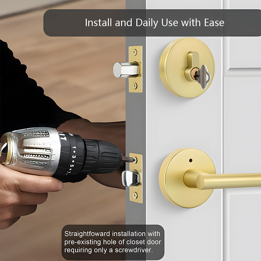 Entry Door Handle with Deadbolt Front Door Locksets