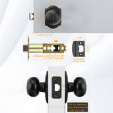 ‎Stainless Steel Interior Door Privacy & Passage Door Knob
