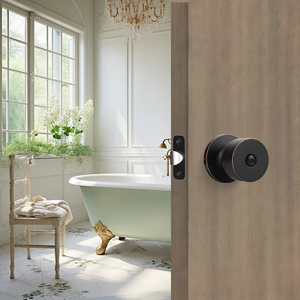 Interior Privacy Bulk Door Knobs for Bedroom Bathroom