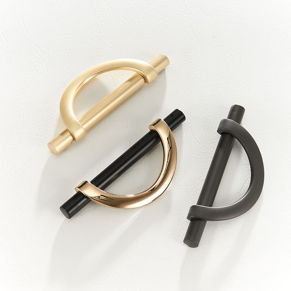 Semicircle Door Pulls Closet Wardrobe Cupboard Handles