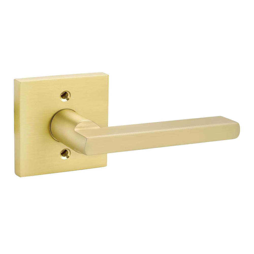 Brushed Gold Dummy Storage Room Door Handle