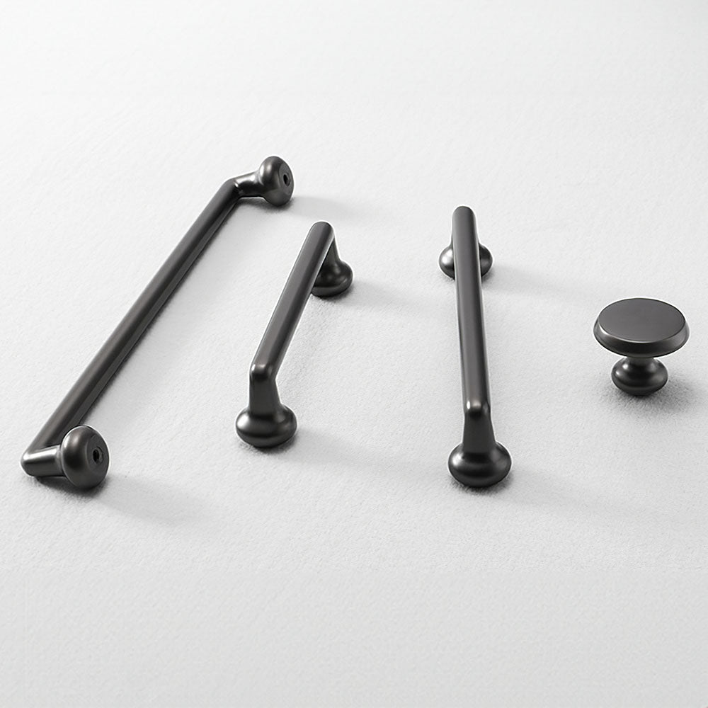 Classic Zinc Alloy Long Solid Cabinet Handles and Knobs