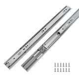 Soft Close Ball Bearing Full Extension Side Mount Drawer Slides 100 LB Load Capacity