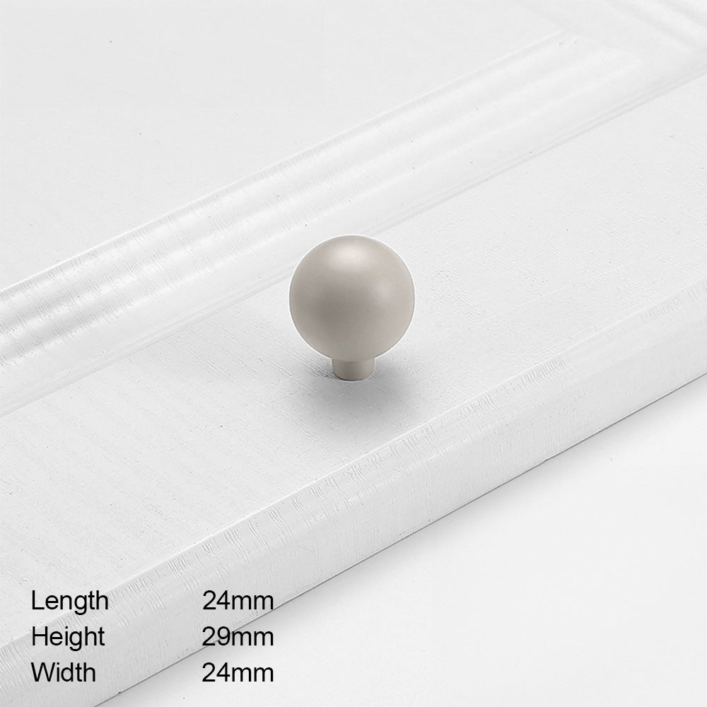 Simple French Style Zinc Alloy Color Cabinet Door Knobs