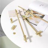 Adjustable Long Handle Liberty Hardware Cabinet Pulls Durable Brass Long Handle