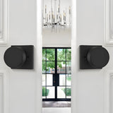 Heavy Duty Square Door Knobs for Closet Doors Hallway Bathroom