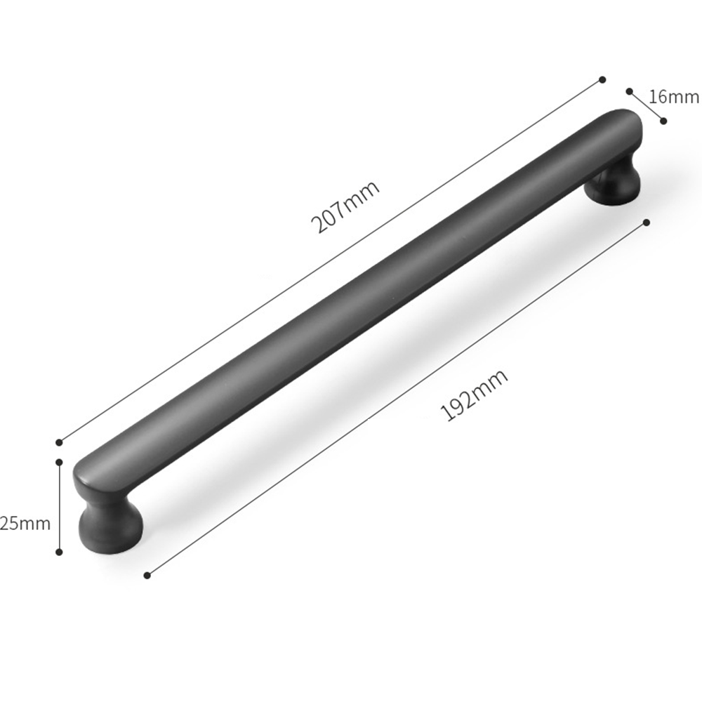 Modern European Style Zinc Alloy Cabinet Pulls