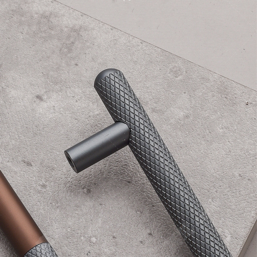 Stylish Patchwork Knurled Wardrobe Handle