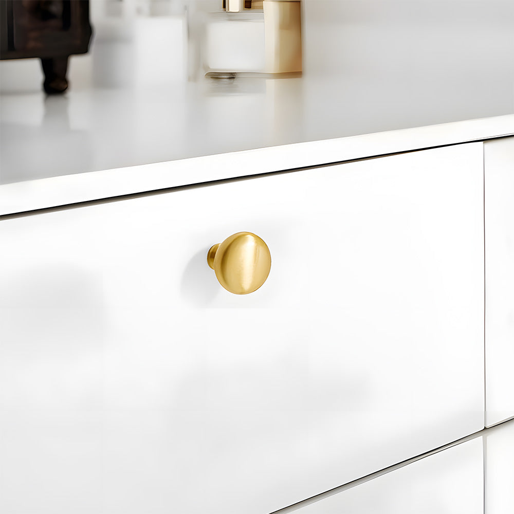 Simple and Luxurious Gold Solid Drawer Handle
