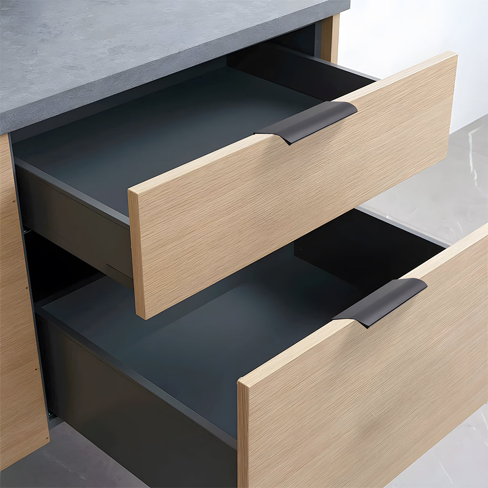 Aluminum Alloy Wardrobe Door Invisible Edge Cabinet Handles