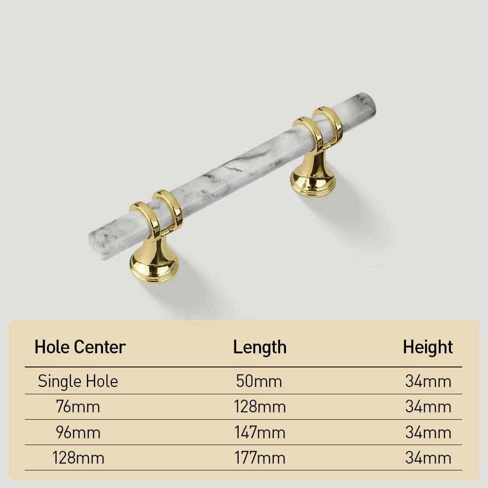 T-Bar Zinc Alloy Base Cabinet Handles