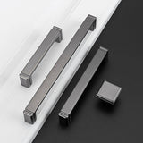 Modern Minimalist Zinc Alloy Square Cabinet Handle