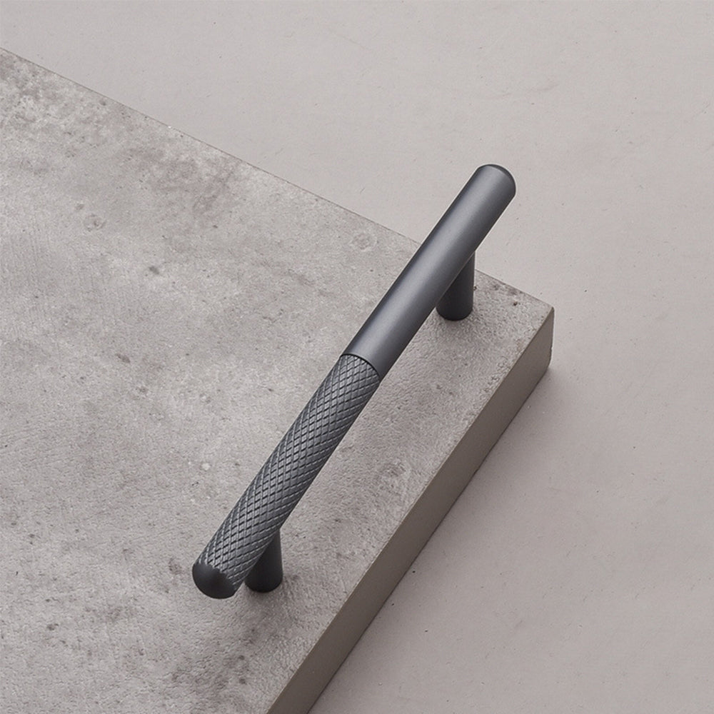 Stylish Patchwork Knurled Wardrobe Handle