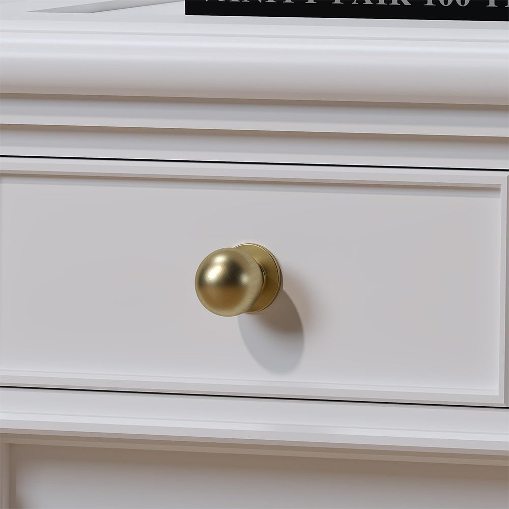 Round Drawer Cabinet Knobs for Bathroom Kitchen Bedroom