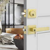 Entry Door Locksets Exterior Door Handle and Deadbolt Set