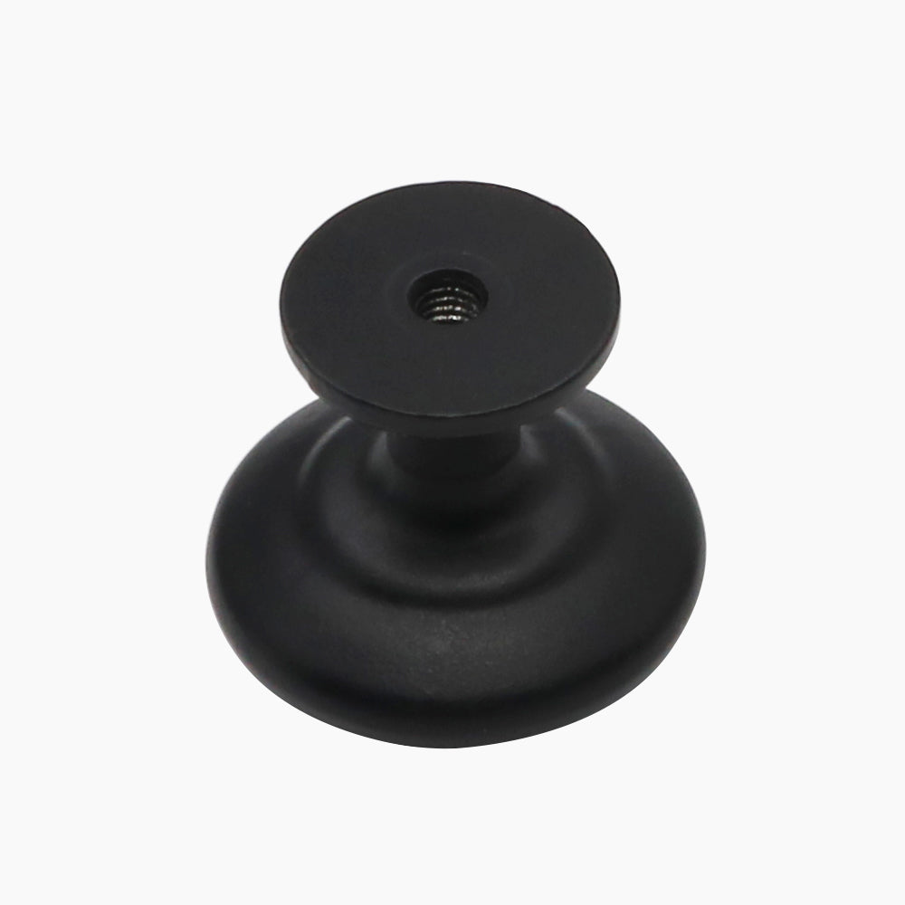 Black Round Cabinet Knobs for Kitchen