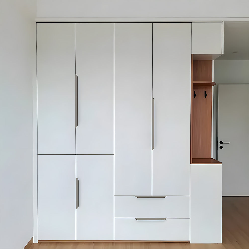 Long Multicolored Simple Invisible Finger Cabinet Drawer Handle