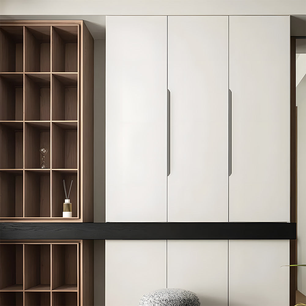 Long Multicolored Simple Invisible Finger Cabinet Drawer Handle