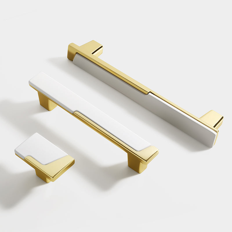 Zinc Alloy Modern Cabinet Handles Drawer Pulls for Kitchen