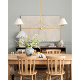 Fiddler Linear Chandelier – Modern Linear LED Chandelier for Dining Room & Kitchen Island