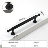 Modern Zinc Alloy Kitchen Cabinet Handles