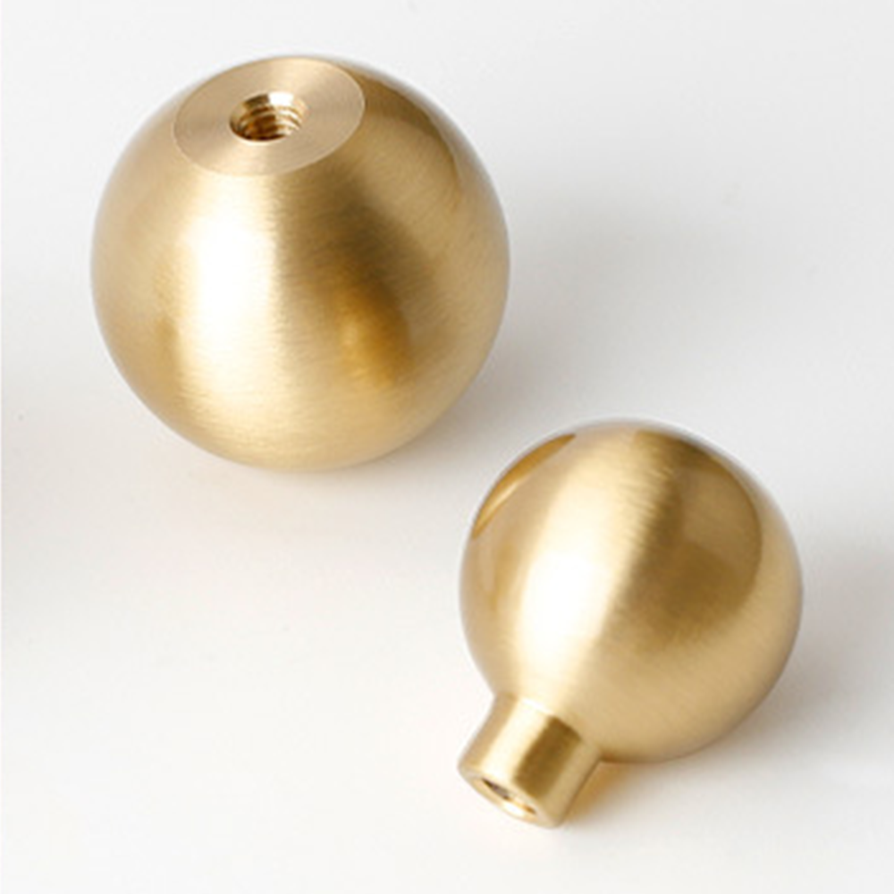 Champagne Gold Round Cabinet Knobs