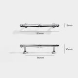 Modern Bright Chrome Brass Drawer Handle Kitchen Bar Furniture Handle