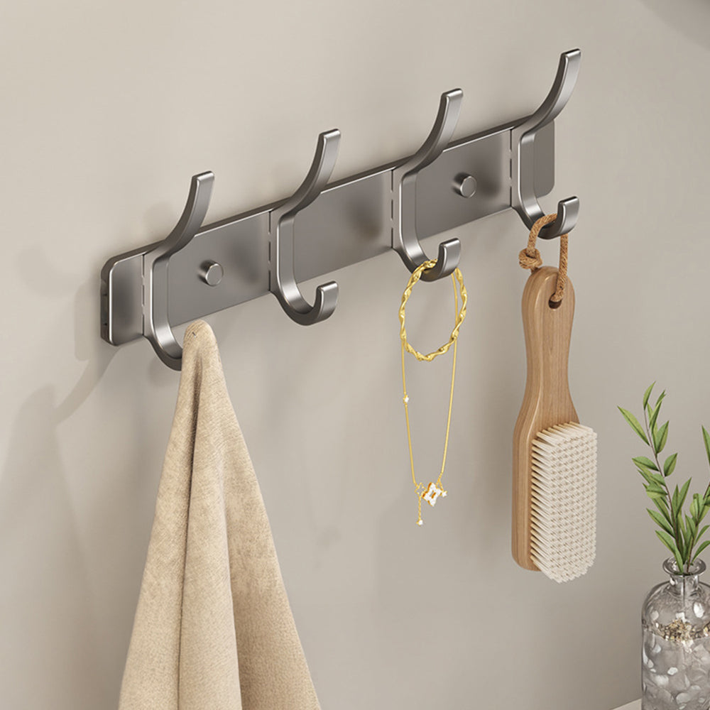 Bedroom Door Coat Storage Aluminum Alloy Steel Hook