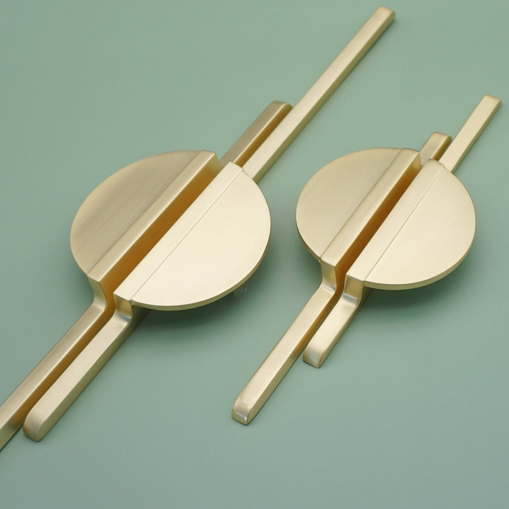Zinc Alloy Unique SemiCircle Drawer Pulls