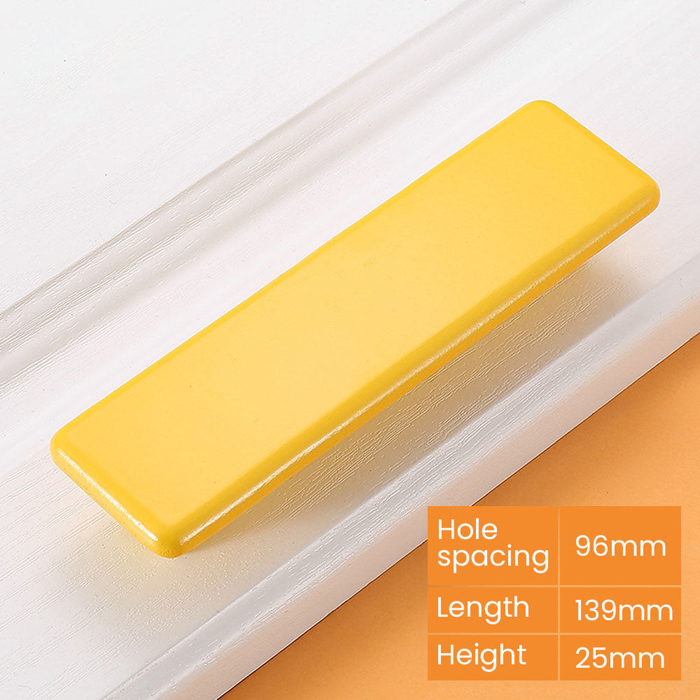 Minimalist Wooden Macaron Eco-Friendly Wardrobe Cabinet Handle
